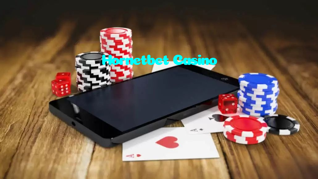 Hornetbet Casino casino presented on mobile device in Pakistan with slots and live games